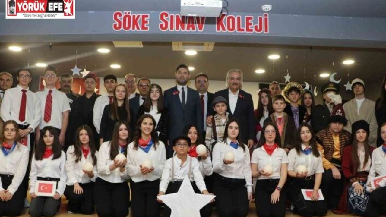 Söke’de istiklal Marşı’nın kabulü törenle kutlandı