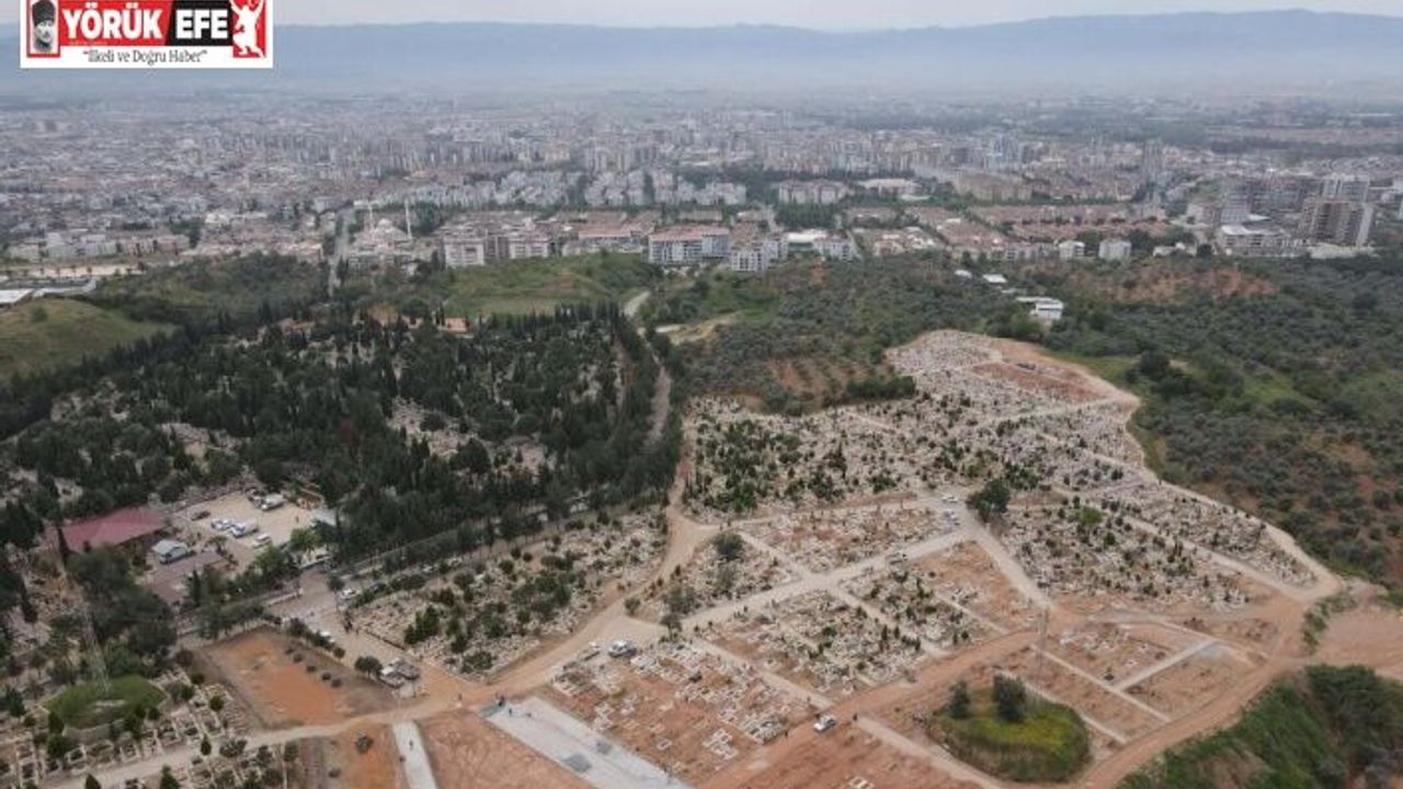Aydın’da cenaze sayısı yıllık yüzde 290 arttı, 131 bin metrekare alanda boş yer kalmadı