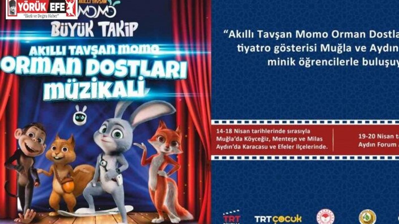 Aydın’da müzikal ile çocuklara ormanın önemi anlatılacak