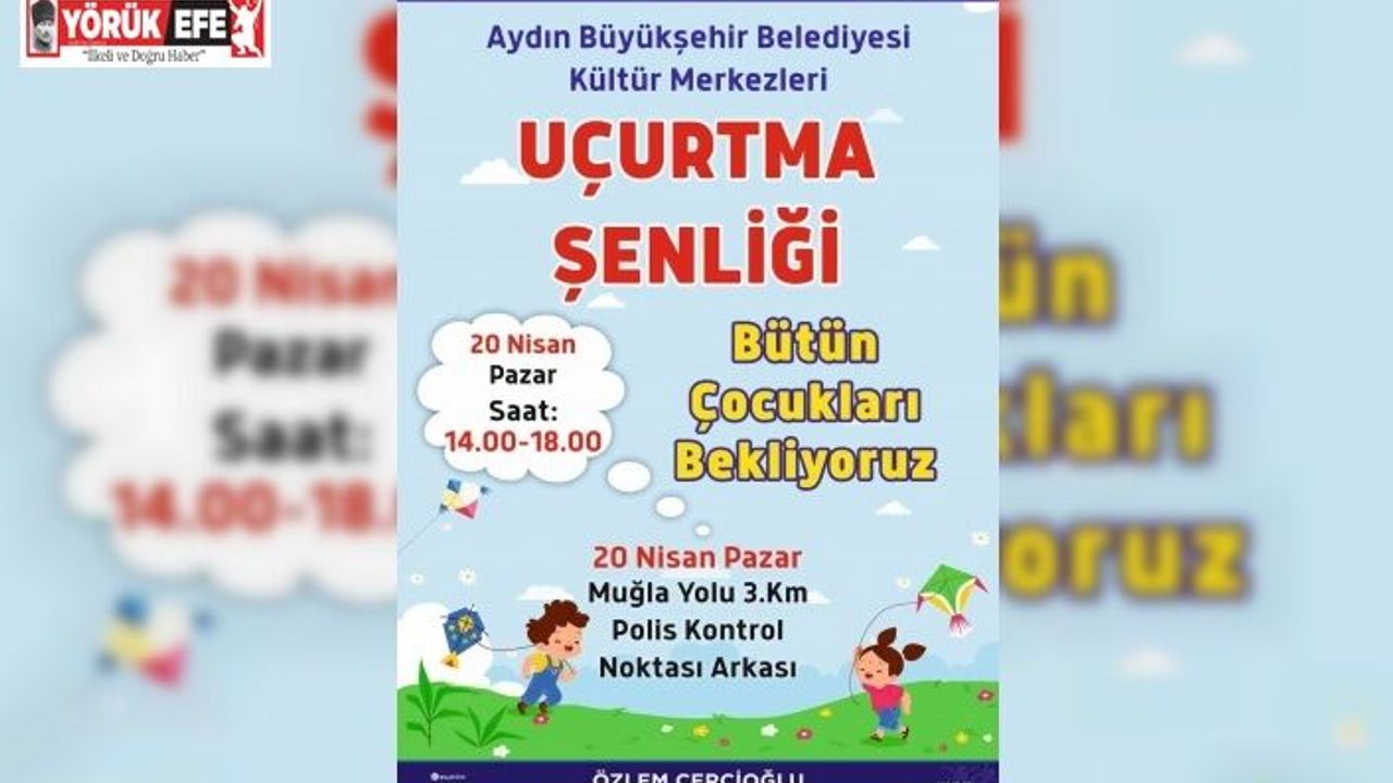 Başkan Çerçioğlu tüm çocukları uçurtma şenliğine davet etti