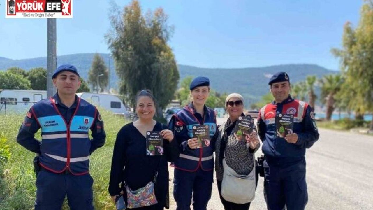 Jandarma ‘Her şey elimizde’ dedi, vatandaşları bilgilendirdi