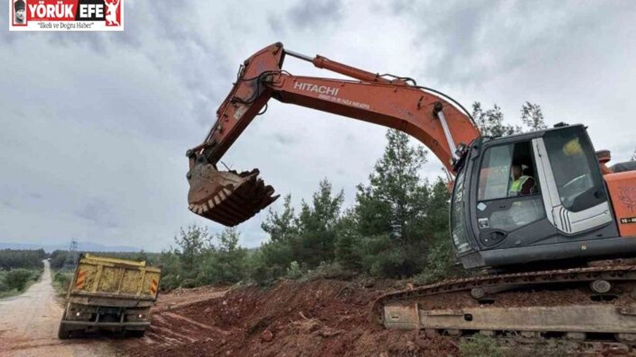 Karacasu’daki yol sorunu çözüme kavuşuyor