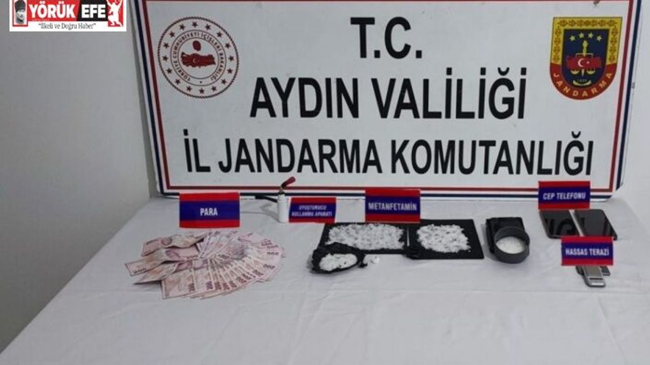 Nazilli’de jandarma ekiplerinden uyuşturucu operasyonu: 1 tutuklama