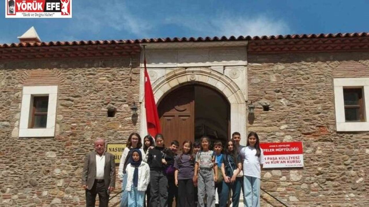 Öğrenciler Nasuh Paşa Külliyesi’nde tarihi yolculuk yaptı