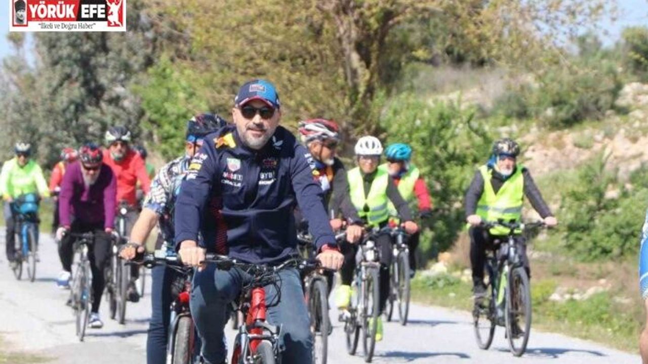 Serçin Yılanbalığı Festivali’ne bisikletçiler renk kattı