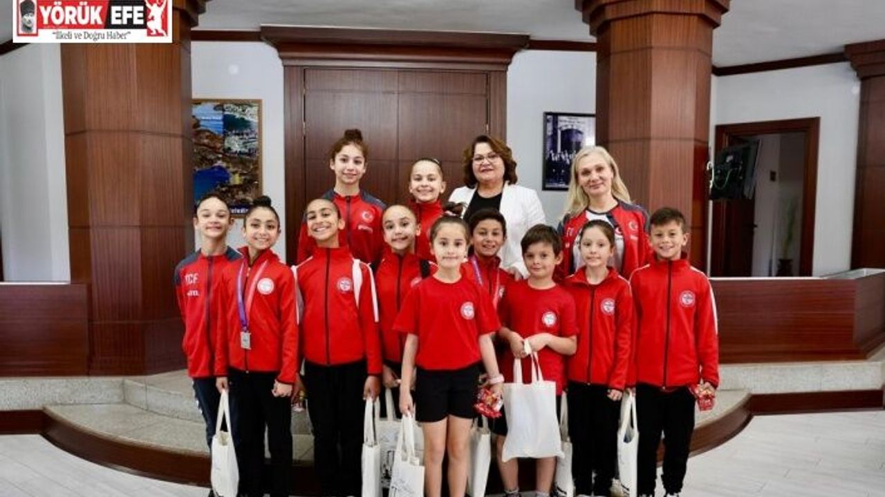 Başkan Gençay, Didimli milli sporcuları ağırladı