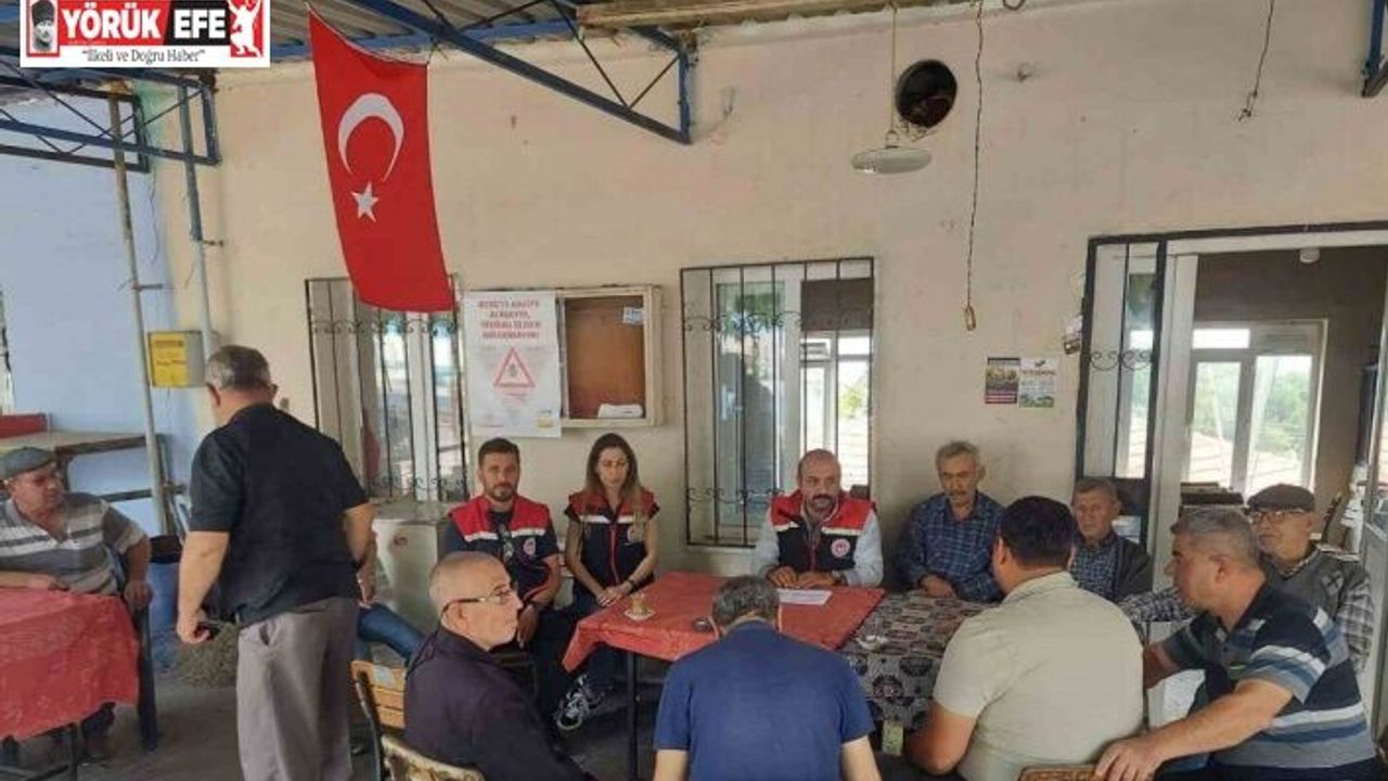 Pamuk ve zeytindeki zararlılarla mücadele yöntemi anlatıldı