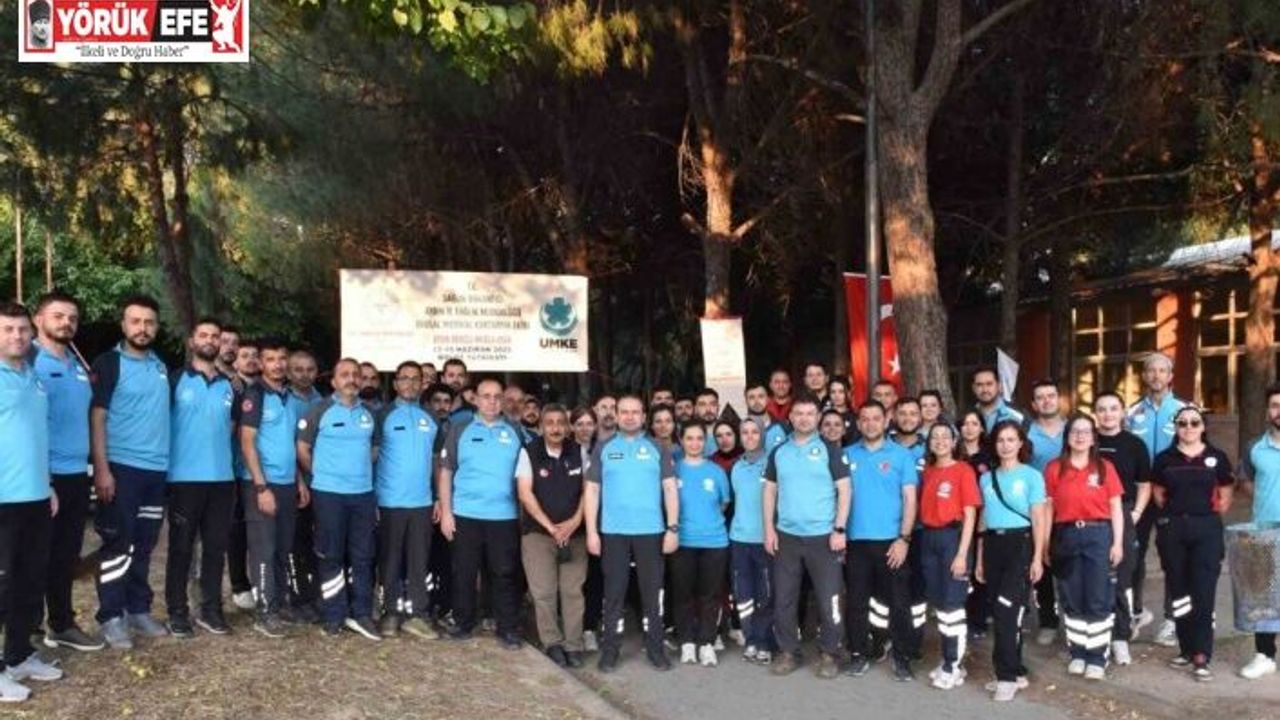 Aydın ev sahipliği yaptı, tatbikat gerçeğini aratmadı