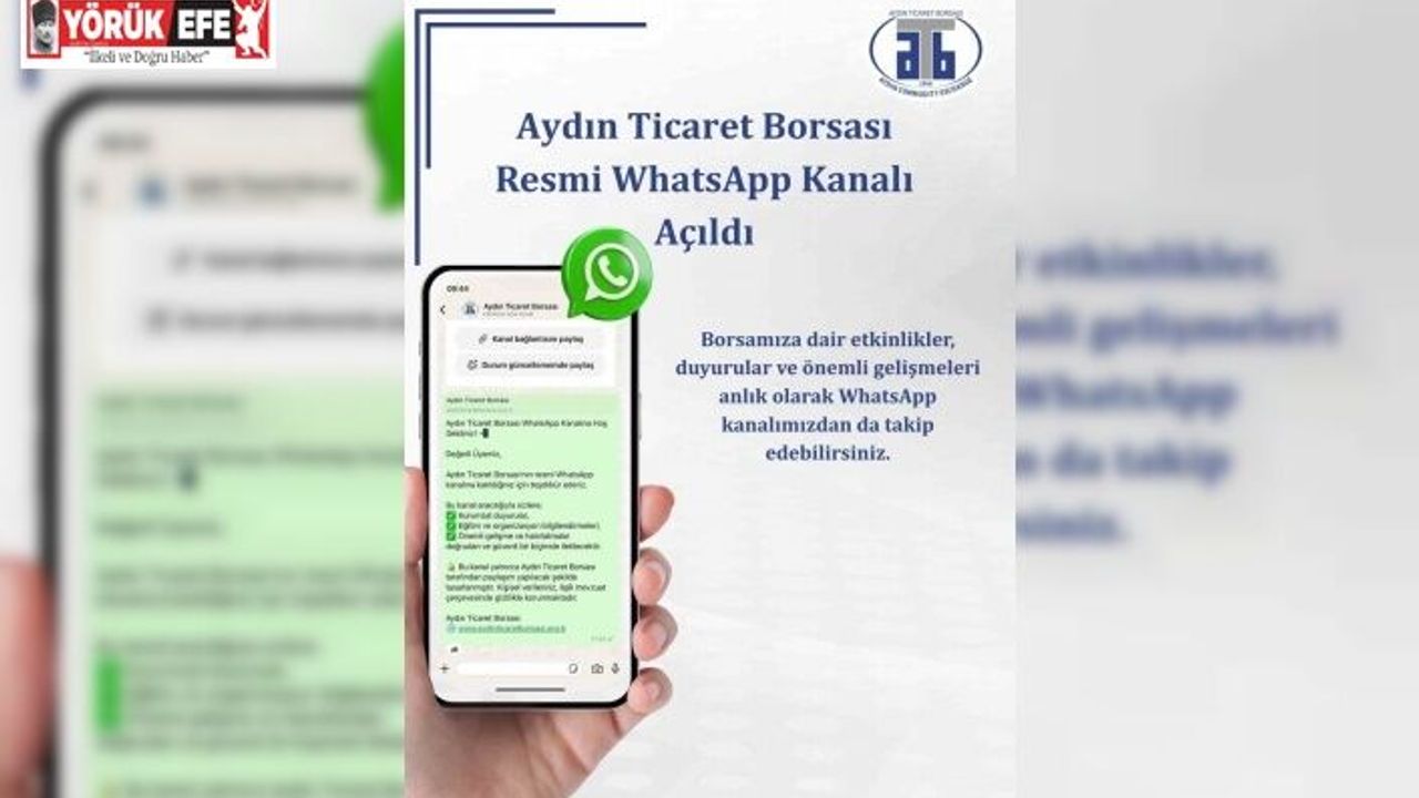 Aydın Ticaret Borsası dijitalleşme çalışmalarını sürdürüyor
