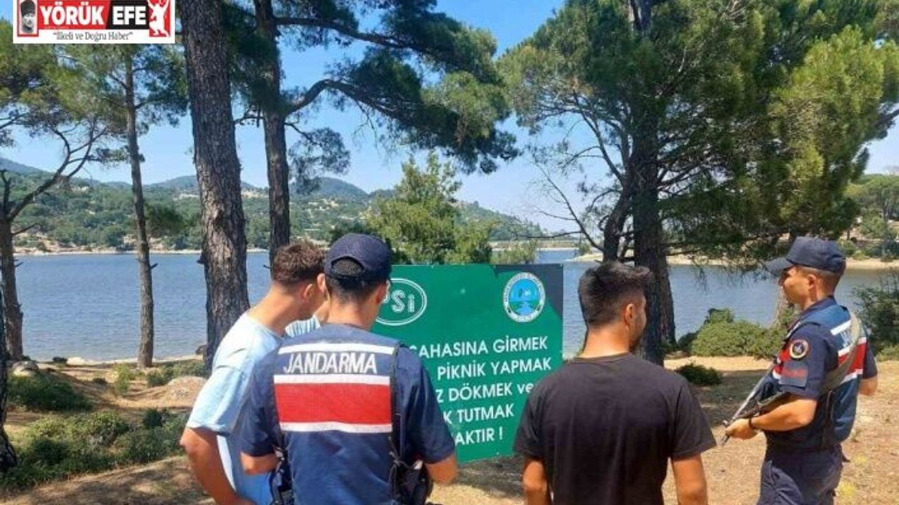 Jandarma ekipleri baraj ve göletlerde boğulma tehlikesine karşı uyardı
