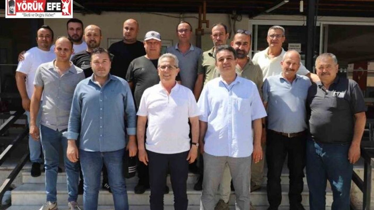 Nazilli Belediye Başkanı Tetik şoförlerle buluştu