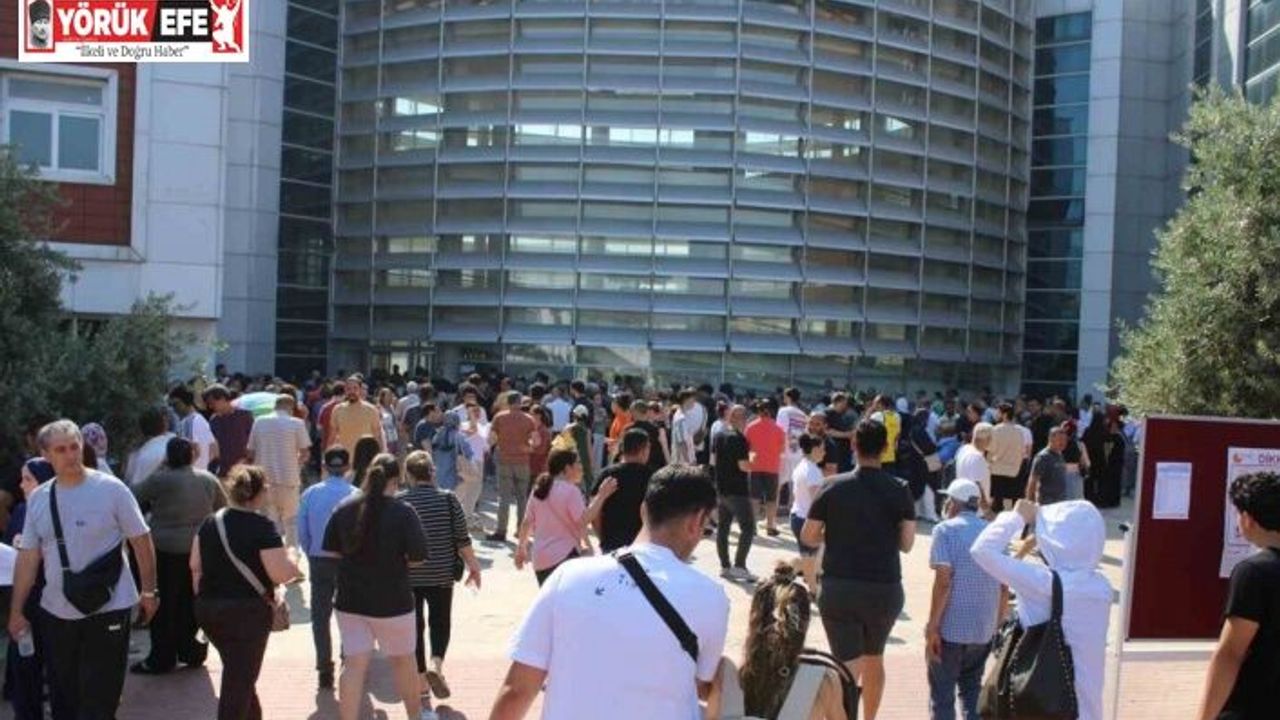 YKS maratonunda manzara değişmedi, geç kalanlar sınava alınmadı