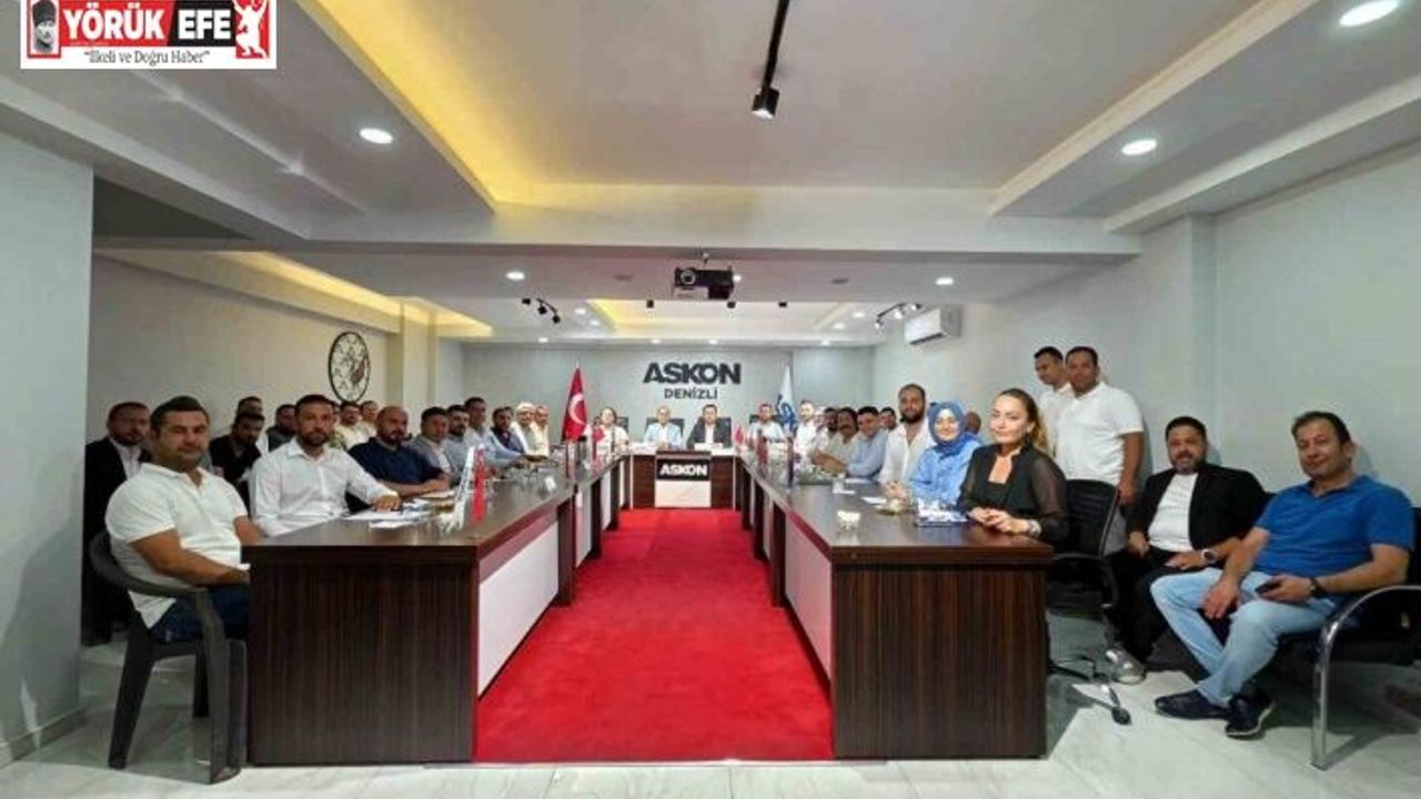 ASKON Aydın ve Denizli şubeleri arasında İş Geliştirme Toplantısı gerçekleştirildi