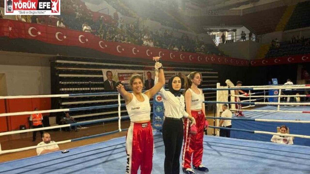 Aydın’ın demir ayağı Ceylin, Türkiye Şampiyonu oldu