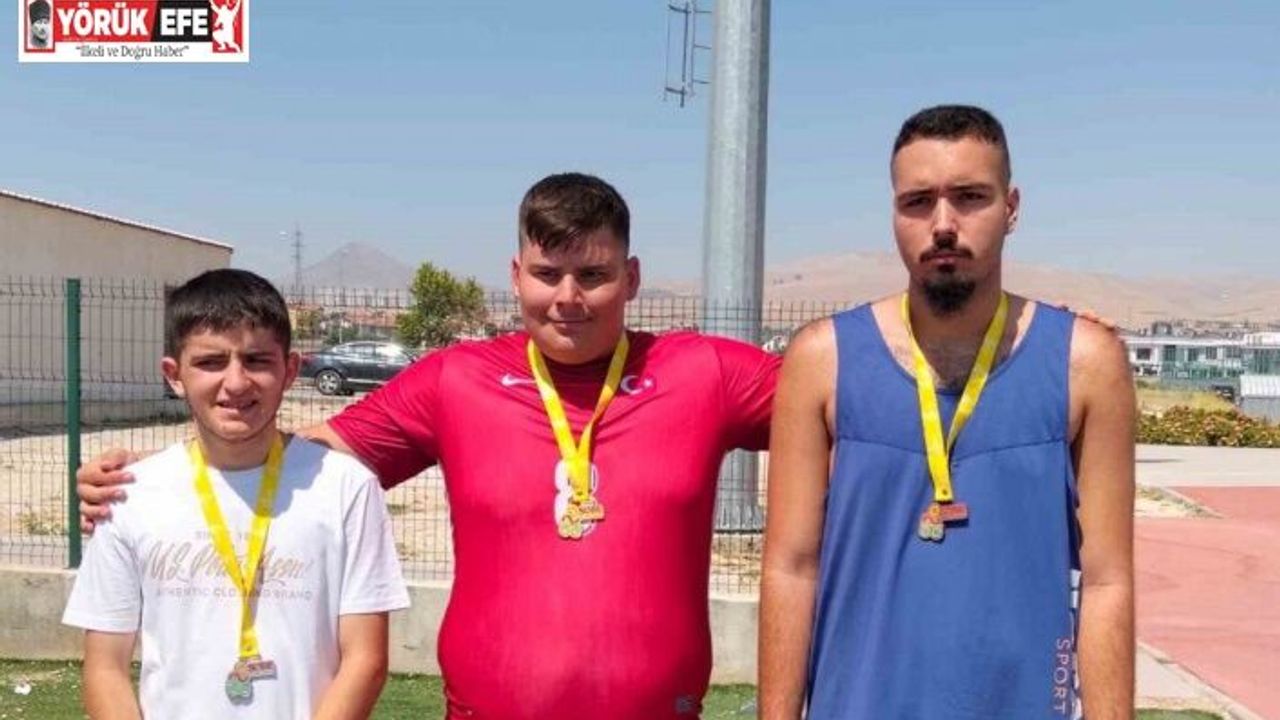 Aydınlı özel sporcular şampiyonada dikkat çekti