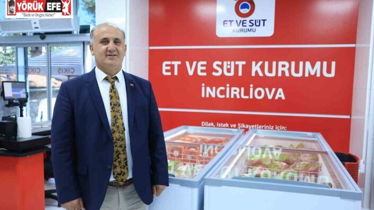 İncirliova Belediyesi Aydın’da ilki başardı: Et ve Süt Kurumu Satış Mağazası yarın açılıyor