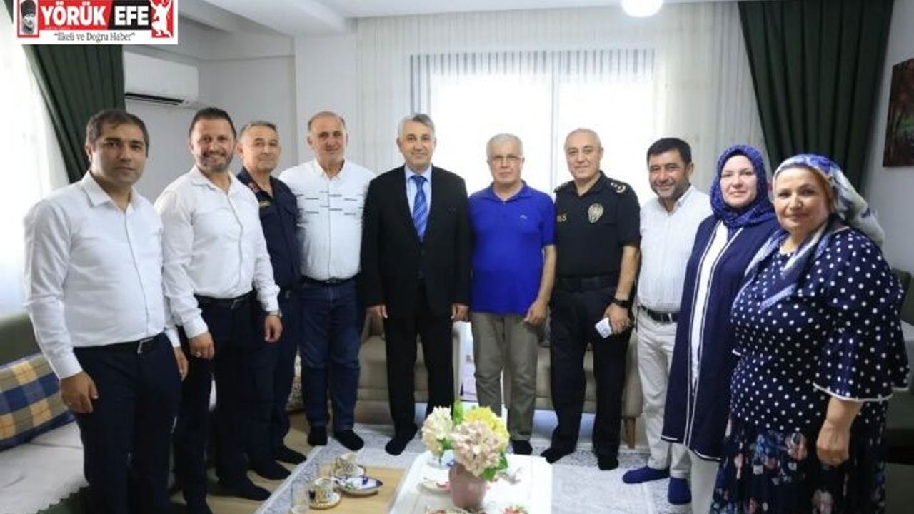 İncirliova protokolü gazi Çalışkan’ı unutmadı