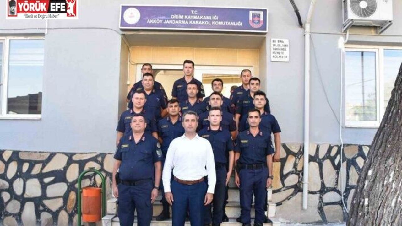 Kaymakam Kuruca jandarma personeli ile bir araya geldi