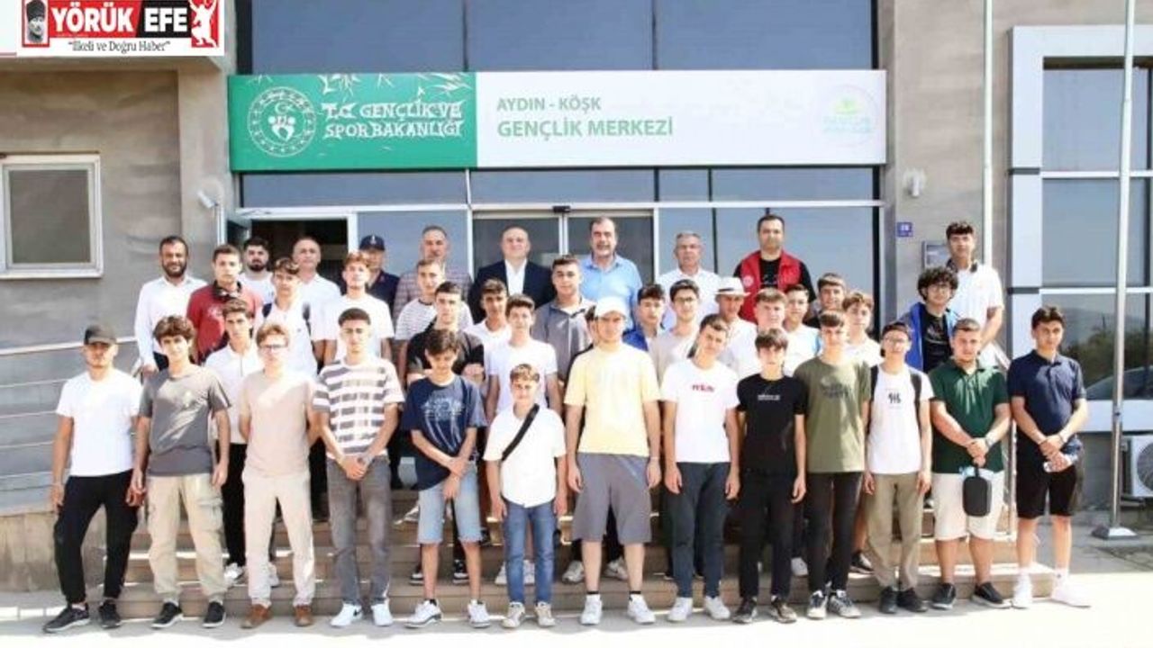 Köşk’ten 38 genç, Çanakkale Kültür ve Tarih Kampı’na uğurlandı