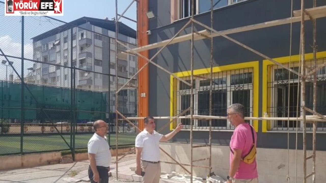 Nazilli’de okullar yeni eğitim öğretim yılına hazırlanıyor