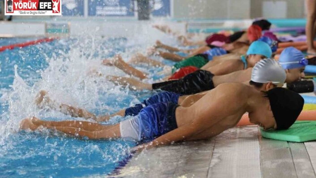 Pınarbaşı Yüzme Havuzu’nda yıllar sonra ilk kulaç atıldı