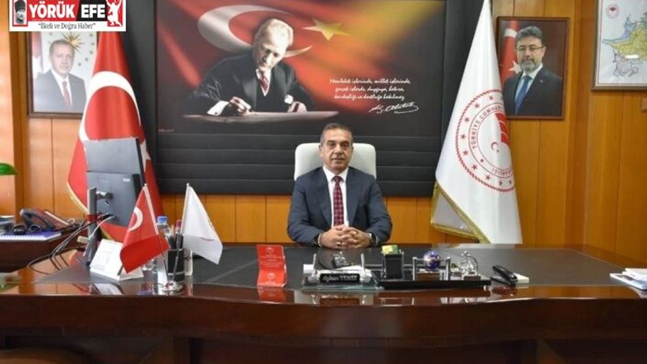 Tarım İl Müdürü Temiz görevine başladı