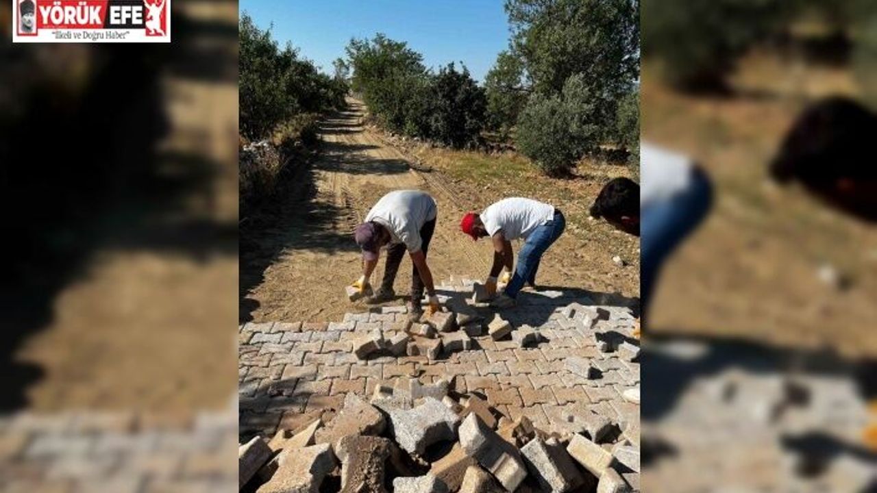 Yaykın Mahallesi’nde yol çalışmaları devam ediyor