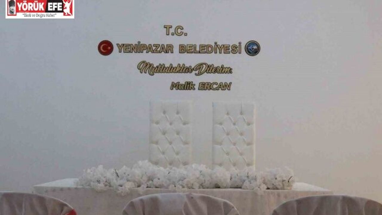 Yenilenen Yenipazar Nikah Salonu çiftlerini bekliyor