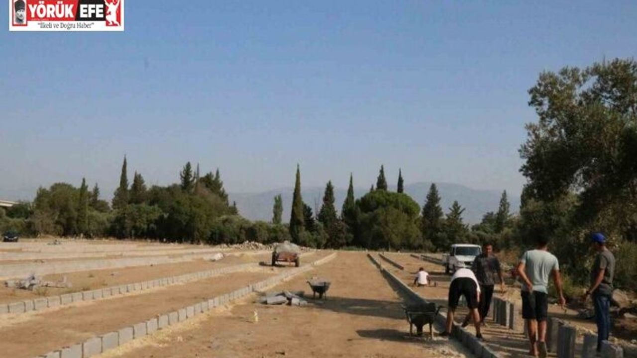 Yenipazar’da yeni mezarlık alanı için çalışmalar sürüyor