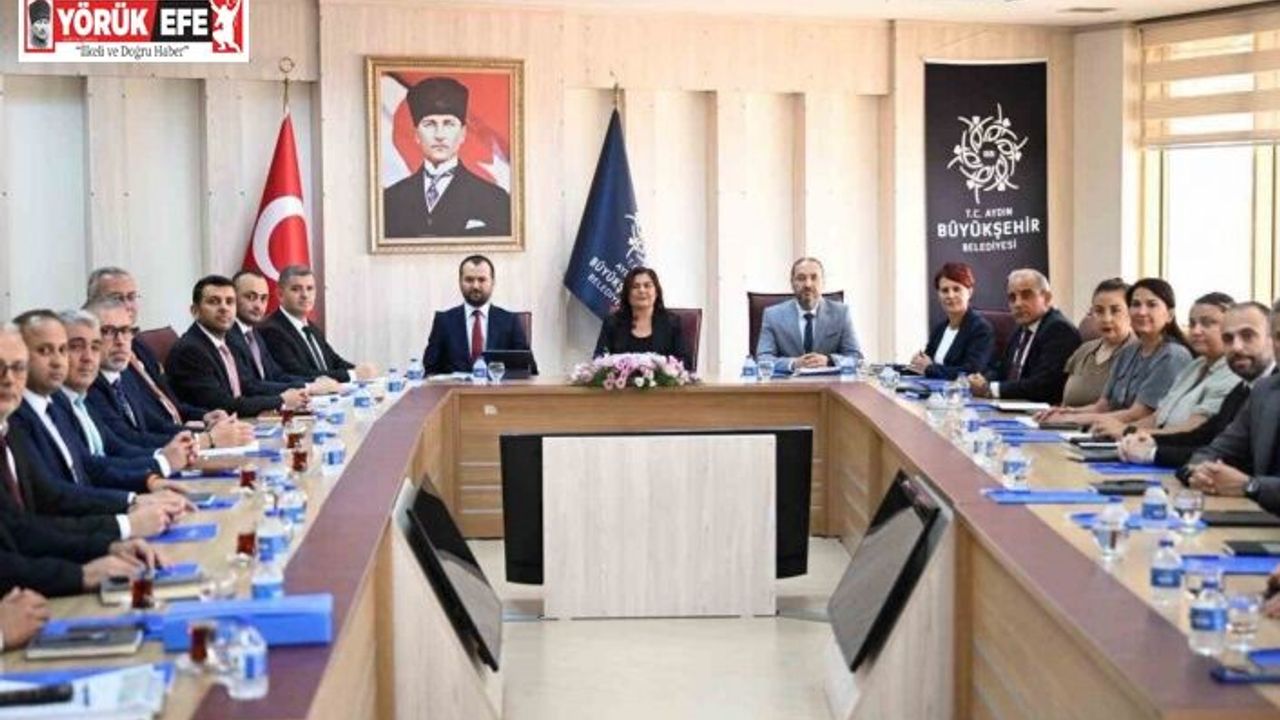 Aydın’a dönen Başkan Çerçioğlu, ilk toplantısını gerçekleştirdi