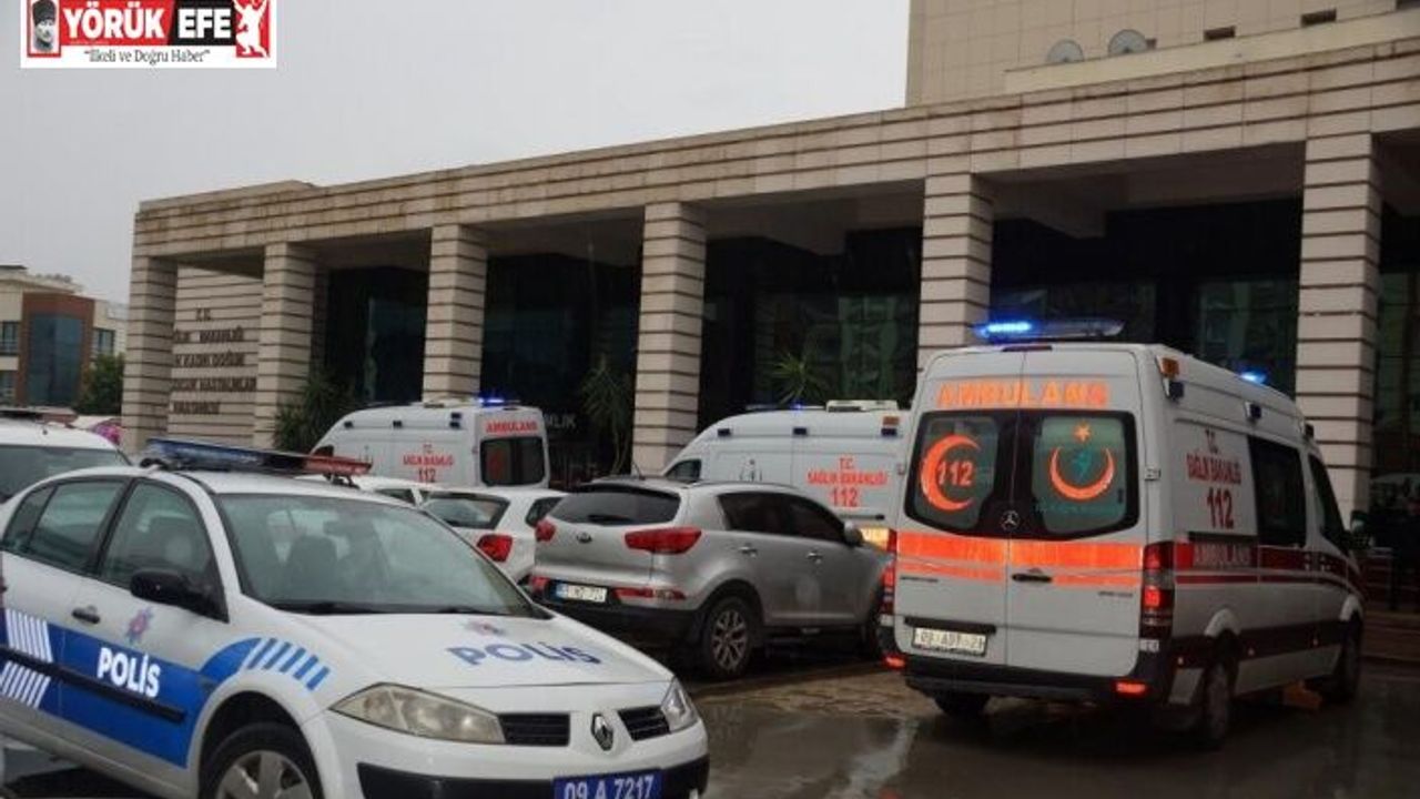 Hastaneye doğuma gelen kadın, önce polis zoruyla kocasını hastaneden kovdurdu sonra doğumhaneye gitti