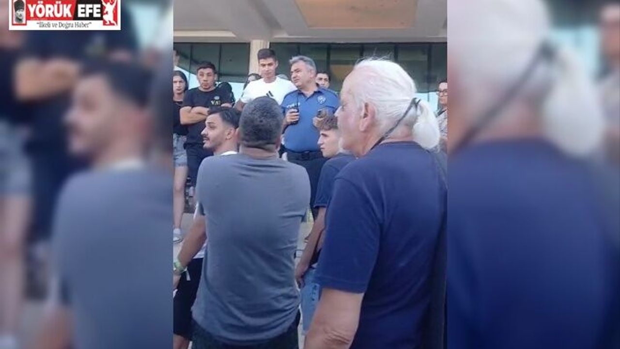 Kuşadası Vav Otel çalışanları alacaklarının verilmediği gerekçesiyle eylem başlattı