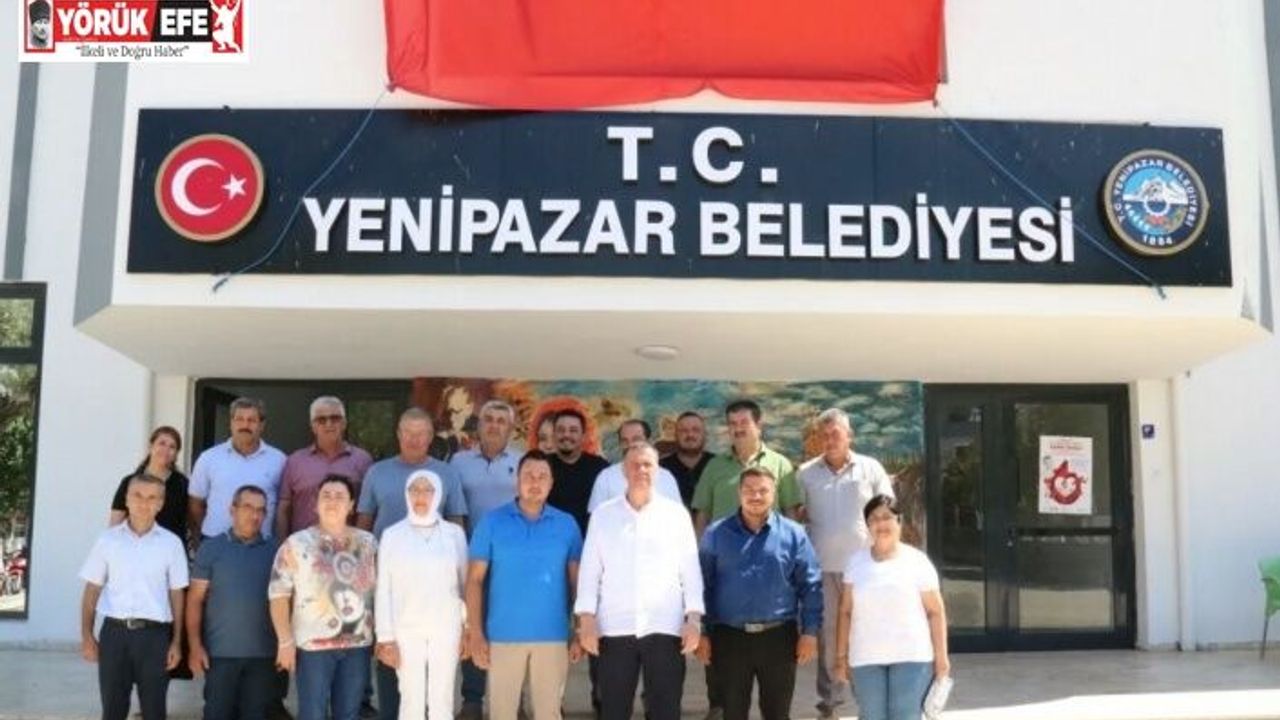 Yenipazar Belediye Başkanı Ercan, AK Parti ilçe teşkilatını ağırladı