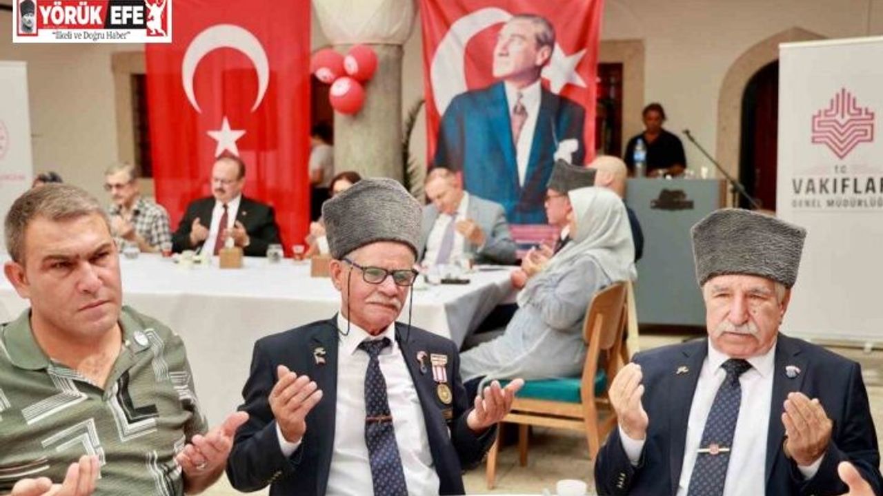 Aydın protokolü gazilerle yemekte buluştu