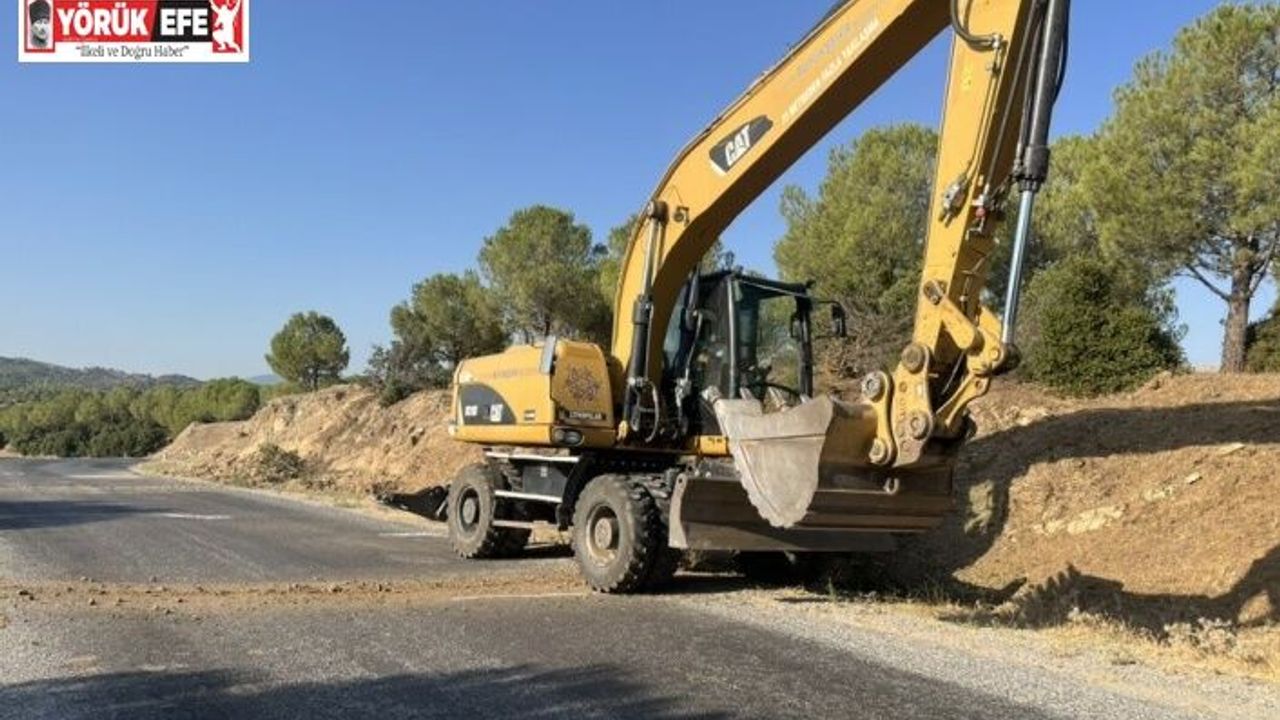 Karacaören’de yol genişletme ve asfalt yenileme çalışması başladı