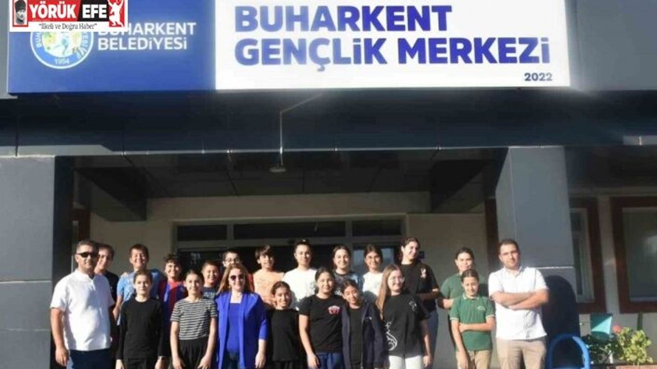 Buharkent’in enerjisi Gençlik Merkezi’nde yükseliyor