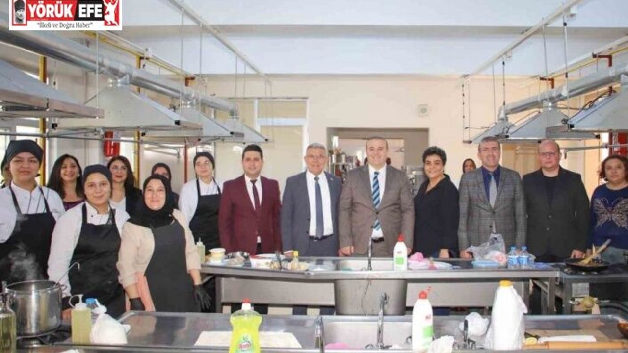 Köşk’te "Aile ile birlikte üretiyoruz" yemek yarışması yapıldı