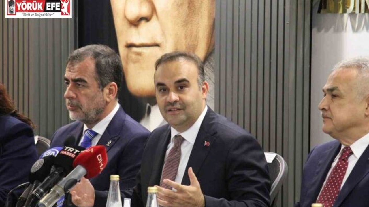 Sanayi ve Teknoloji Bakanı Kacır: "Daha fazla üretmek zorundayız"