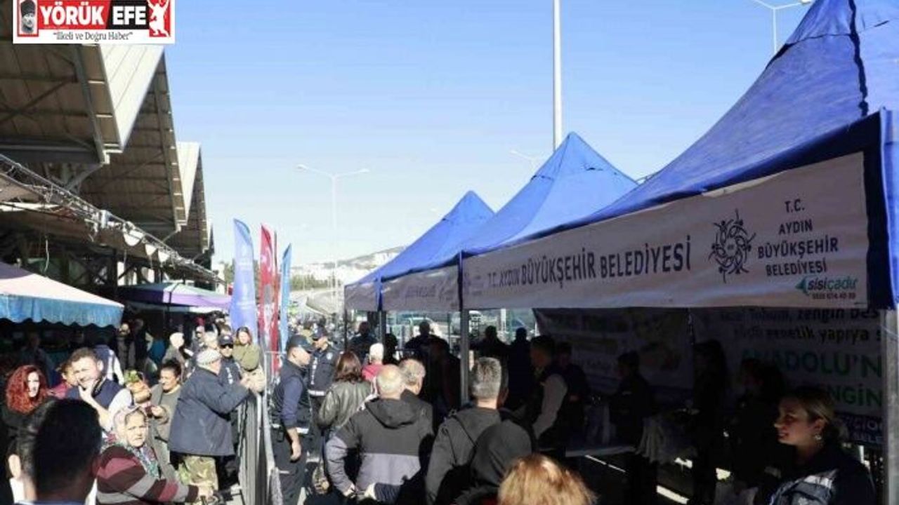 Aydın Büyükşehir Belediyesi binlerce kışlık fideyi Kuşadalılar ile buluşturdu