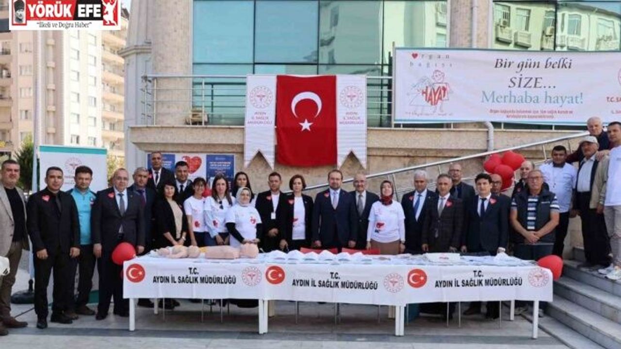 Aydın İl Sağlık Müdürlüğü organ bağışına dikkat çekti