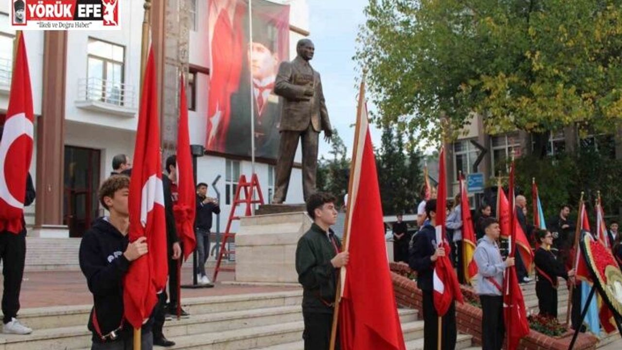 Aydın’da 10 Kasım Atatürk’ü Anma törenleri gerçekleşti