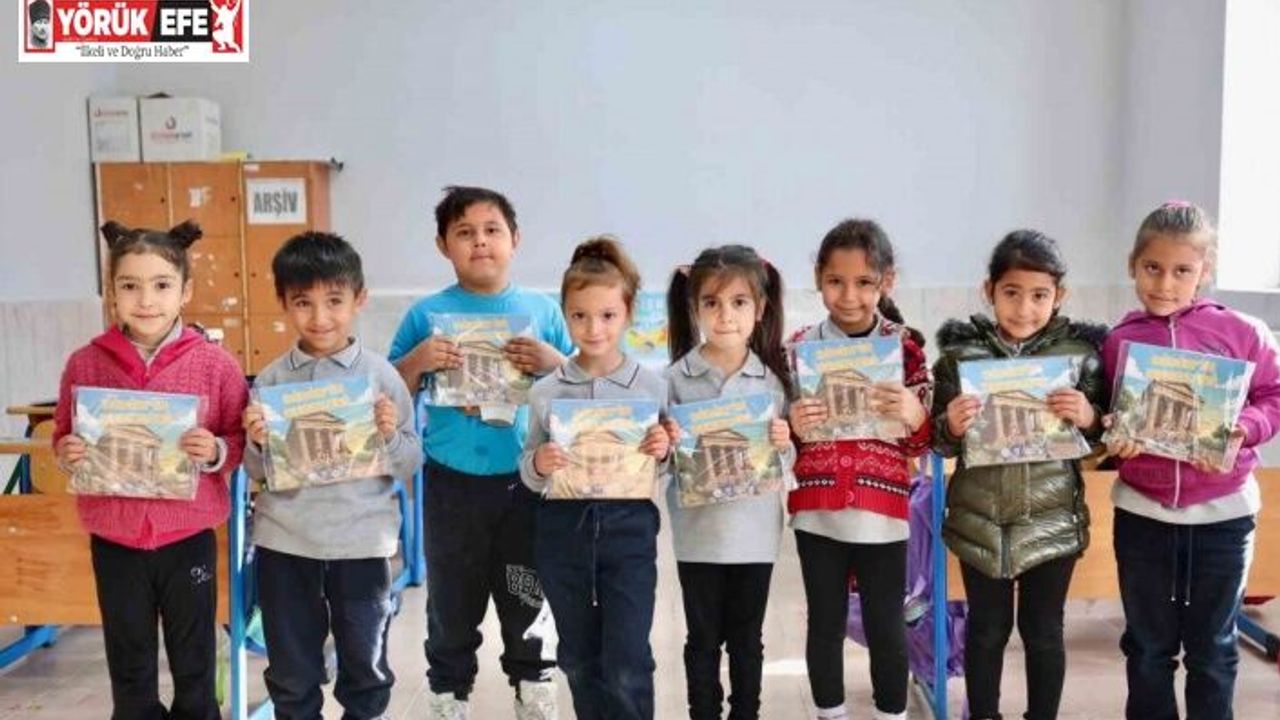 Didim’in Renkleri boyama kitabı minik öğrencilerle buluştu