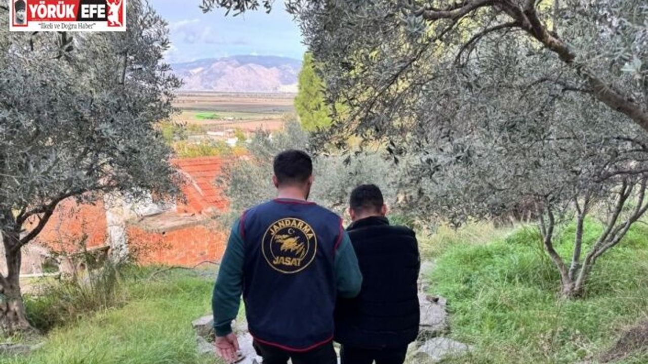 Firari şahıs ormanlık arazide saklanırken yakalandı