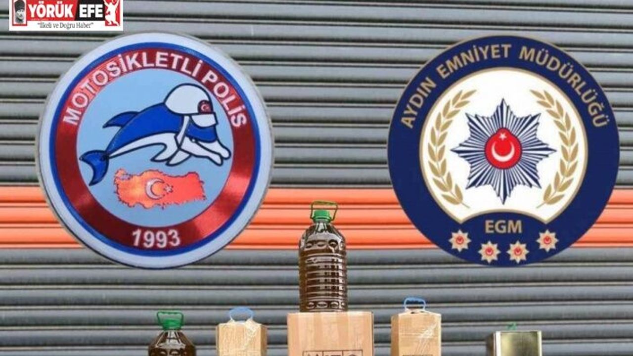 Polis ekipleri yakaladı, sahte yağlara el konuldu