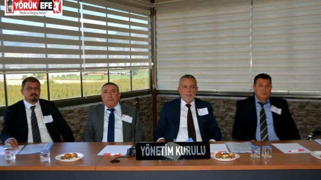 Söke TARİŞ Pamuk Kooperatifi mali genel kurul toplantısı yapıldı