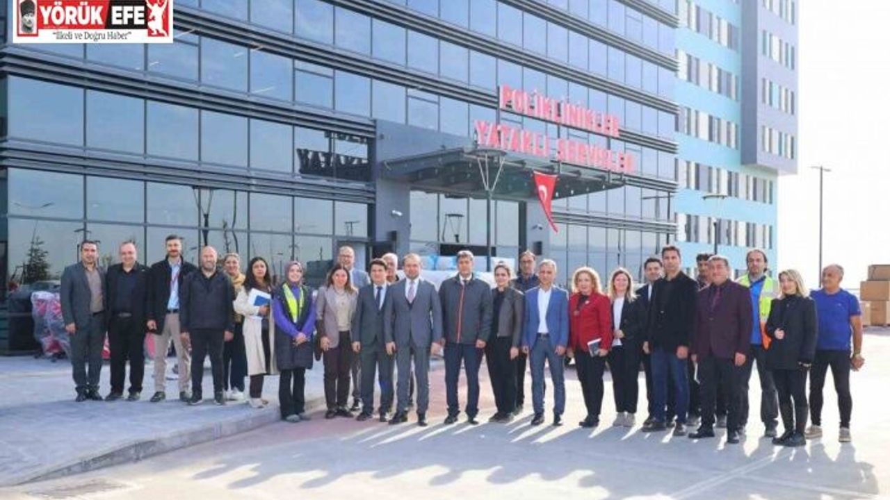 Türkiye’nin 21. şehir hastanesi için son hazırlıklar sürüyor