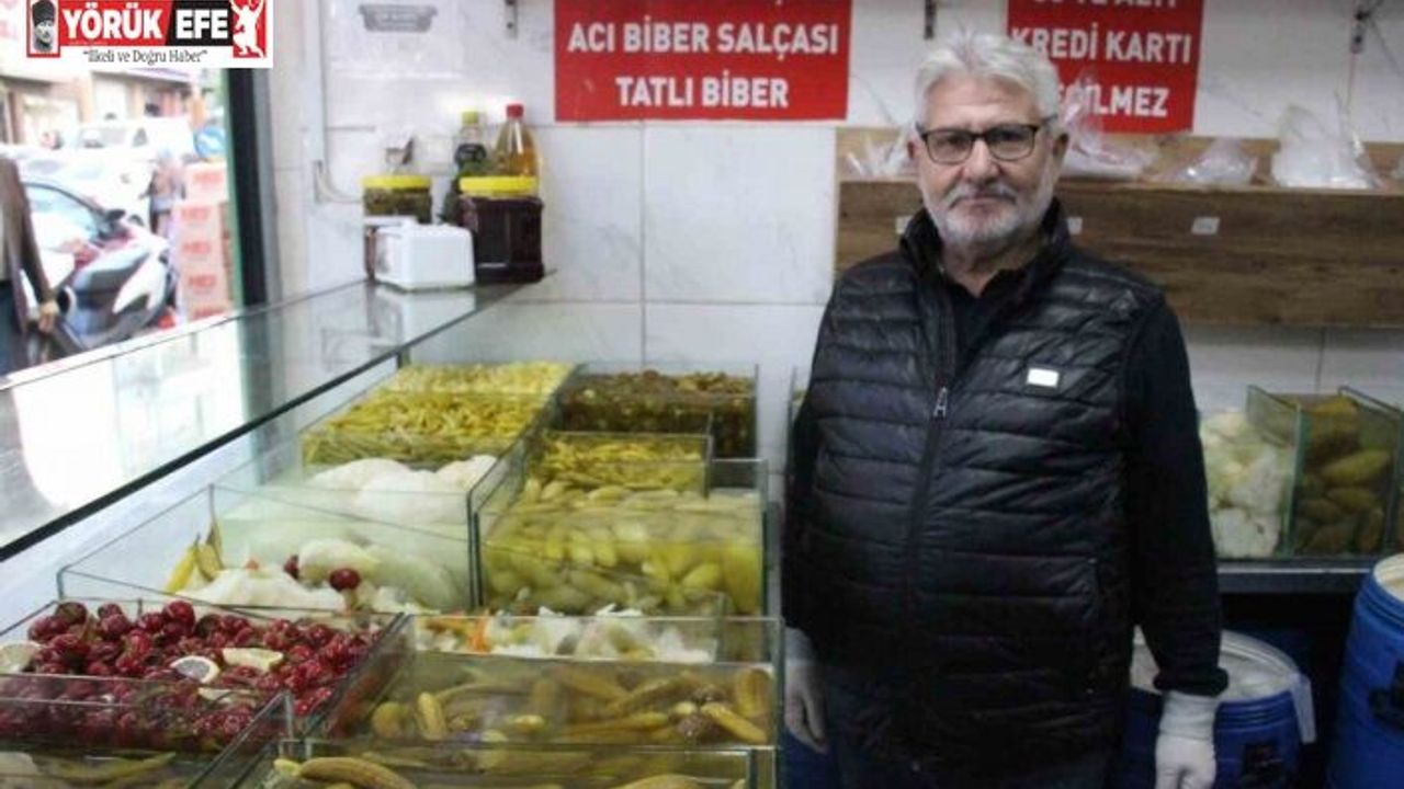 Yarım asırlık turşucudan iddialı çıkış: "Turşu suyu içen grip olursa masrafları benden"