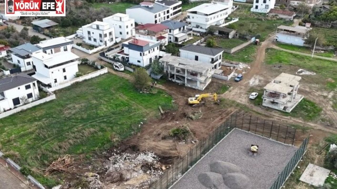 Yenipazar’da alt yapı çalışmaları devam ediyor