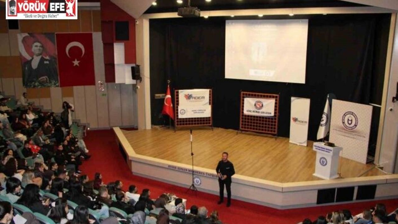 ADÜ’de "Diksiyon ve Topluluk Önünde Konuşma Sanatı" etkinliği gerçekleşti