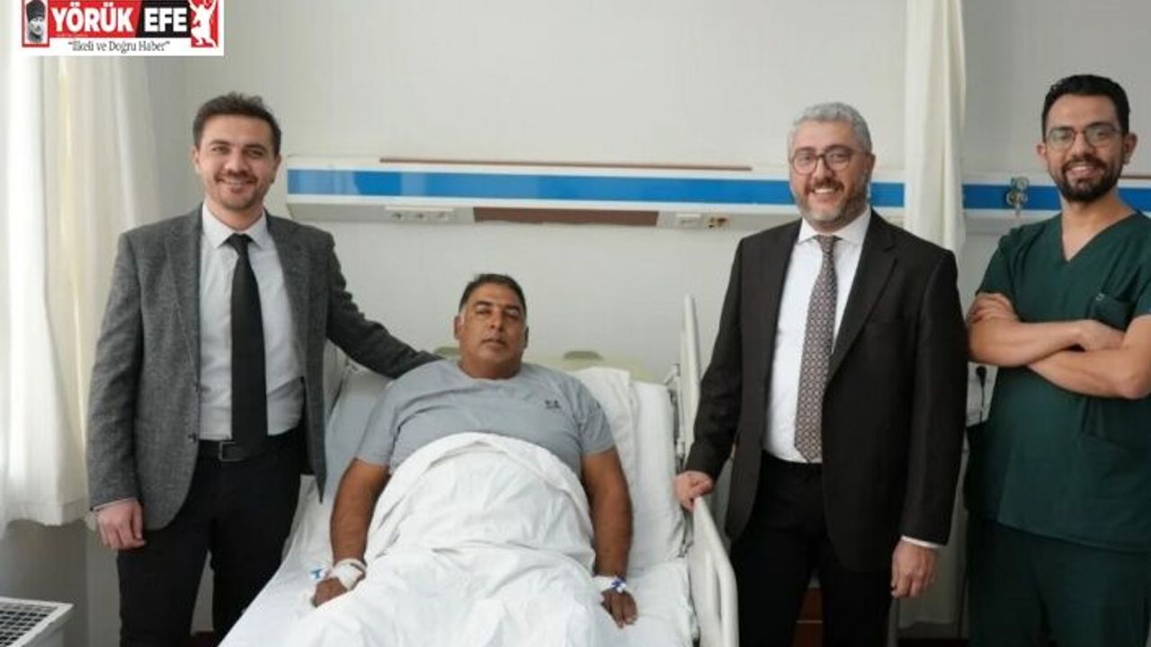 Aydın’da ilk kez ağız içinden alınan doku ile yeni idrar yolu oluşturuldu